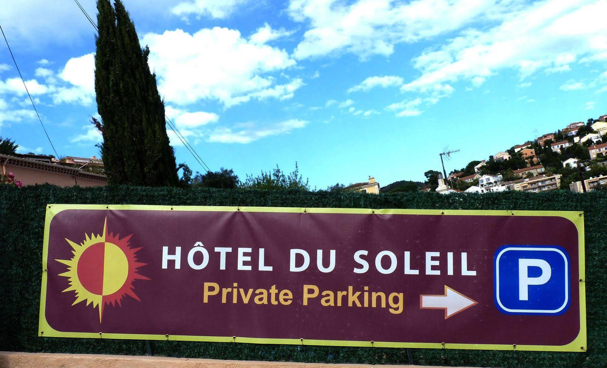 Hotel Du Soleil Ιέρ Εξωτερικό φωτογραφία